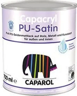 Produktbild von Capacryl PolyurethanSatin, 2,5 l Weiß
