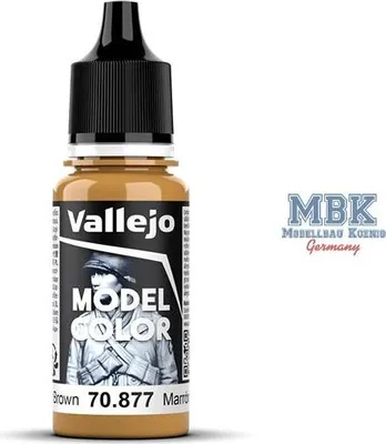Immagine prodotto di Model Color Vallejo 70877 Goldbrown 17ml Matt Airbrush Farbe