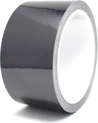Produktbild von 8,5m Zierstreifen 40mm Chrom Schwarz Auto Motorrad Dekorstreifen Seitenstreifen