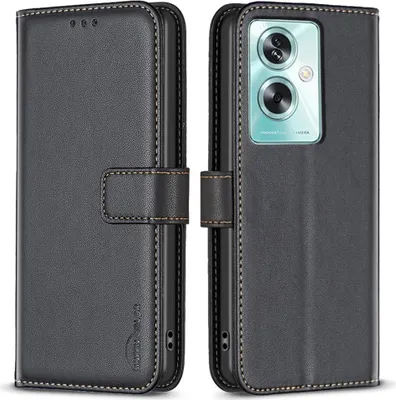 Produktbild von OPPO A79 5G Hülle - BINFEN Klapphülle - Schwarz