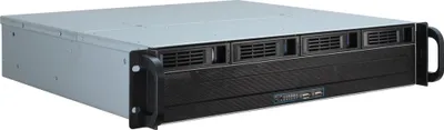 Produktbild von 2U 2404S (schwarz, 2 Höheneinheiten)