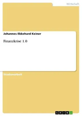 Produktbild von Finanzkrise 1.0