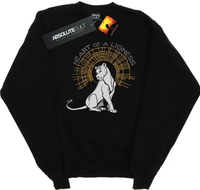 Produktbild von Disney - "The Lion King Heart Of A Lioness" Sweatshirt für Herren BI30363 (S) (Schwarz)