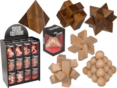 Produktbild von OOTB Naturholz-Geduldsspiel ca. 45 x 45 cm