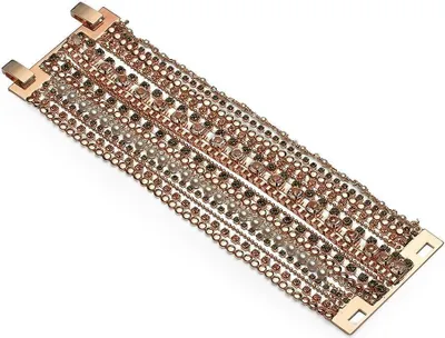 Produktbild von Unique Damen Armband Modeschmuck rosegold MOA0008