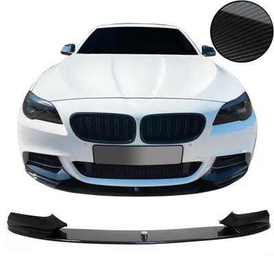 Image de Spoil avant en fibre de carbone, homologué ABE, pour BMW Série 5 F10 F11 de 2010 à 2017, avec pack M