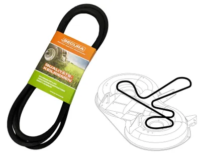 Produktbild von Mähwerksriemen für Husqvarna TC 139T | TC138M | TC 238T | TC138L 599365301