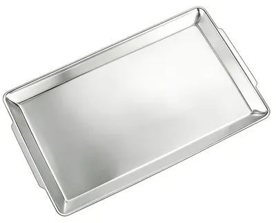 Obrázok produktu pre Nerezový podnos, 40x24 cm - vhodný na oslavy, svadby a Vianoce
