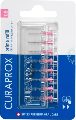 Obrázek produktu pro Náplň CURAPROX CPS 08 Prime, 8 kusů
