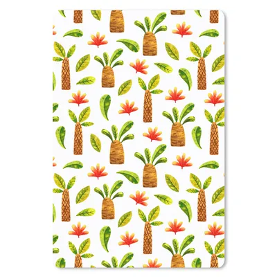 Produktbild von MuchoWow® Mauspad Mousepad Dschungel - Palme - Blätter 18x27 cm - Mousepads - Maus Mat - Pad - Mausunterlage