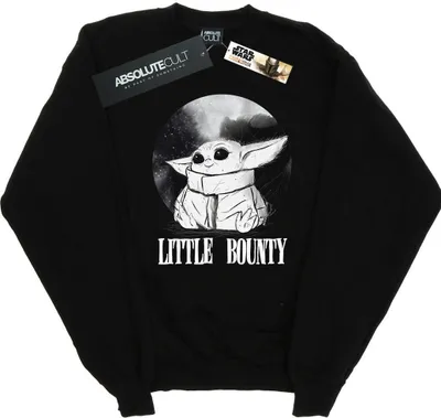 Produktbild von Star Wars - "The Mandalorian Little Bounty" Sweatshirt für Damen BI38999 (M) (Schwarz)