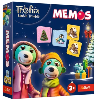 Produktbild von Trefl Memospiel: Treflik-Familie rettet Weihnachten
