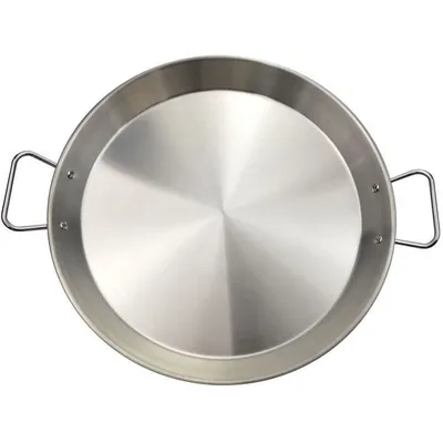 Zdjęcie produktu dla Patelnia do Paelli BAUMALU, 40 cm, Stal Nierdzewna, Indukcja