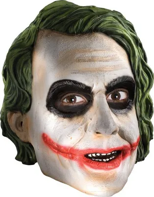 Produktbild von Joker Lizenz-Maske Batman bunt - Einheitsgröße