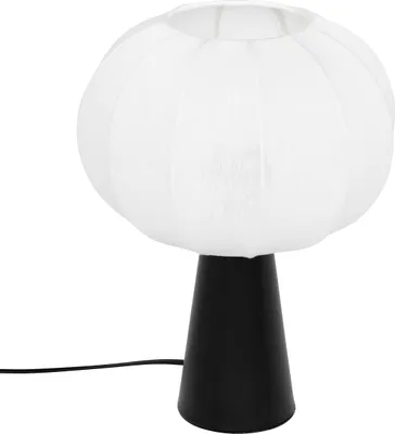 Obrázek produktu pro Noční lampička TOBIE s bavlněným stínidlem, Ø 25 cm