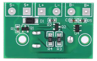 Solar-Laderegler 3,7 V MPPT Lithium-Batterie-Lademodul mit Schalter