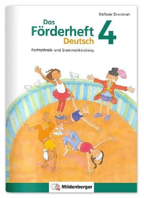 Produktbild von Das Förderheft Deutsch 4