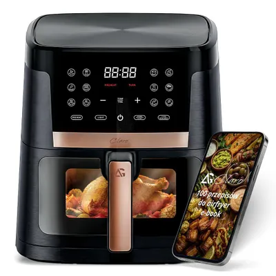 Produktbild von ARSA GO Claro Uno Heißluftfritteuse 8L 2000W XXL Air Fryer Digital Touch 8 Programme 80-200°C Timer