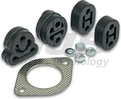Produktbild von HJS Montagesatz Schalldämpfer 82 42 9025 für NISSAN Qashqai / Qashqai +2 I (J10, NJ10)