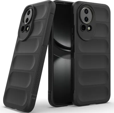 Produktbild von Handyhülle für Huawei nova 12 Weich TPU Silikon Stossfest Anti-rutsch Hülle Schwarz