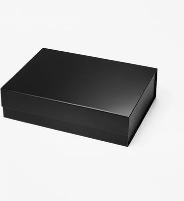 Obrázek produktu pro Magnetická dárková krabička černá 235 x 170 x 60 mm (vnější rozměry) A5