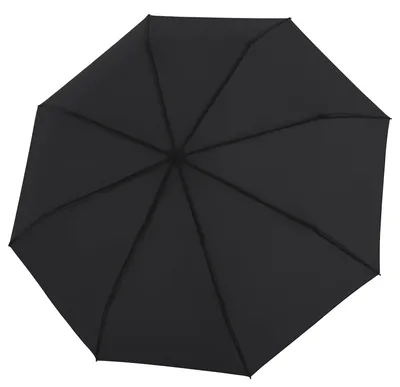 Productafbeelding van Knirps zakparaplu paraplu Timber Manual Black zwart