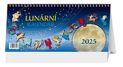 Obrázek produktu pro Kalendář 2025 Lunární, stolní, 29,7 x 13,8 cm
