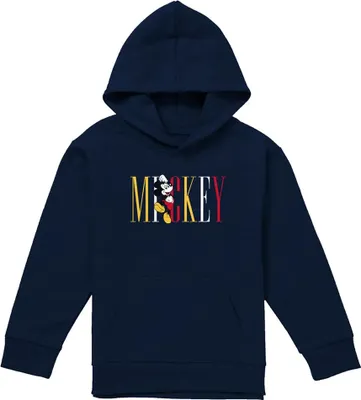 Imagen del producto de Sudadera con capucha para niños, Mickey Mouse, modelo TV22909 (talla 116), color azul marino