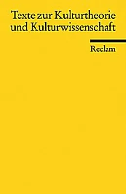 Zdjęcie produktu dla Texte zur Kulturtheorie und Kulturwissenschaft