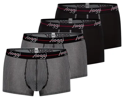 Produktbild von sloggi 4er Pack Start Hipster Short / Pant Hoher Tragekomfort dank weichem Bund, Elastisches Material für optimale Bewegungsfreiheit, Moderne Passform für jeden Alltag