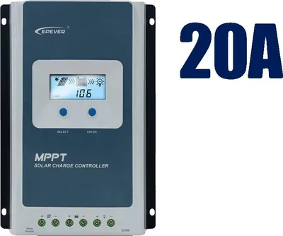 Produktbild von Solar-Ladecontroller, MPPT-Technologie, benutzerfreundliches LCD-Display, 20A - Tracer2210ANG3, 12V 24V