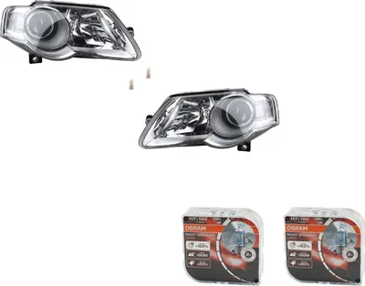Produktbild von Johns, Scheinwerfer + Osram Night Breaker Laser passend für VW Passat 3C Satz Satz LR 3C0941005J 3C0941005AA 3C0941005 3C0941005C 3C0941005M 3C0941006