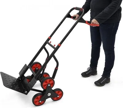 Imagen del producto de Carro de transporte ligero para escaleras, con capacidad de hasta 300 kg.