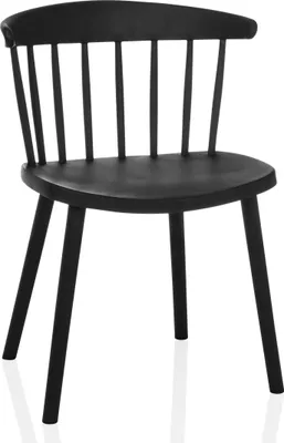 Produktbild von hjh LIVING Esszimmerstuhl ARTIFO RIB Küchenstuhl ohne Armlehnen Kunststoff