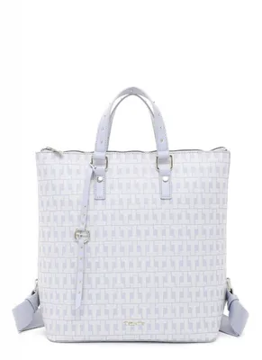 Produktbild von Tamaris Damen Rucksack Cityrucksack T-Motiv Nietenbesatz Linn 32267, Farbe:Blau