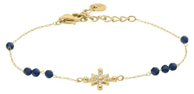Produktbild von Vergoldetes Damenarmband mit Kristallen Antharea BJ25A1261