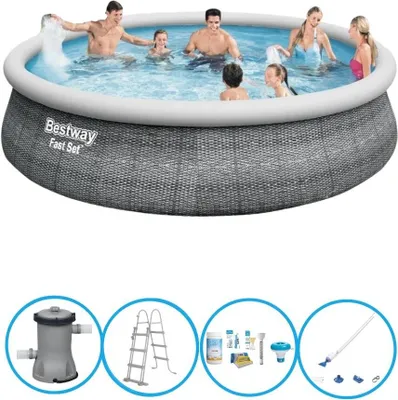 Obrázok produktu pre Bestway Pool Fast Set - 457x107 cm - Bazénová súprava