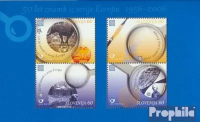 Produktbild von Briefmarken Slowenien 2005 Mi Block23 (kompl.Ausg.) postfrisch 50 Jahre Europamarken