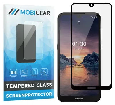 Produktbild von Mobigear Premium Schutzglas für Nokia 1.3 - hüllenfreundlich