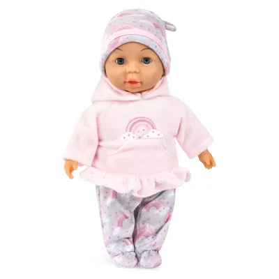 Produktbild von Bayer Design 92802BM Babypuppe My First Baby, weicher Körper, Schlafaugen, handliche Größe 28 cm