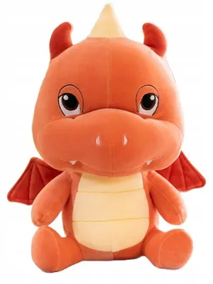Produktbild von Granda Drache Plüschtier mit Flügeln rot 22 cm