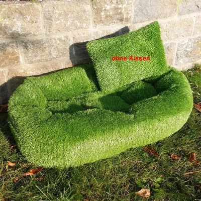 Image de AniPlants, Figurine d'herbe, "Meuble", Nid d'herbe, petit, Décoration de jardin, 22cm
