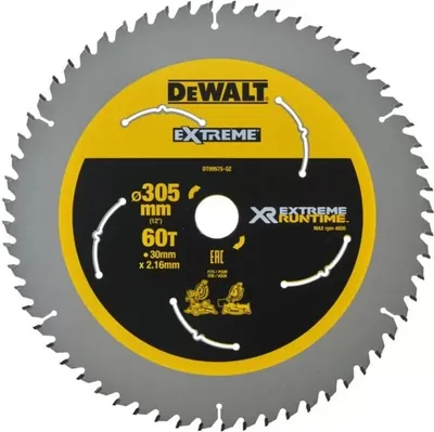 Obrázek produktu pro DeWALT DT99575-QZ, 30,5 cm, 3 cm, ATB, 1 kusů