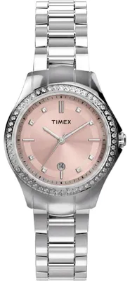 Zdjęcie produktu dla Zegarek Timex TW6A05800 CYRKONIE srebrny