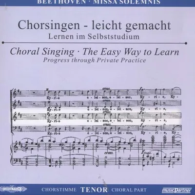 Obrázok produktu pre Chorsingen leicht gemacht:Beethoven,Missa Solemnis (Tenor)