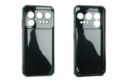 Image de caseroxx Housse de protection TPU compatible avec iiiF150 Raptor, étui en caoutchouc pour téléphone portable noir