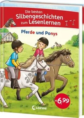 Immagine prodotto di Die besten Silbengeschichten zum Lesenlernen - Pferde und Ponys