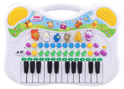 Image de Piano pour enfants avec fonction d'enregistrement Animaux