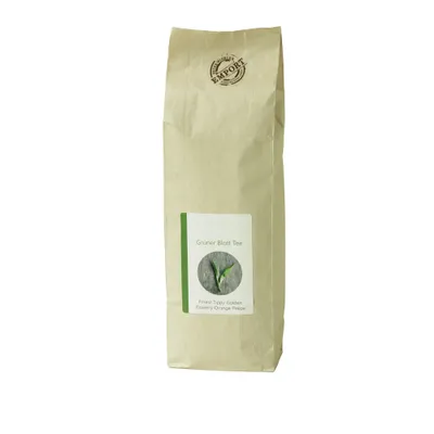 Produktbild von Grüner Blatt EM-Tee 100g grüner Tee aus bioen EM-Anbau; Direktimport aus Nepal