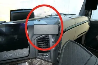 Immagine prodotto di Brodit 213558, Computer portatile, Telefono cellulare/smartphone, Navigatore, Supporto passivo, Auto, Nero
